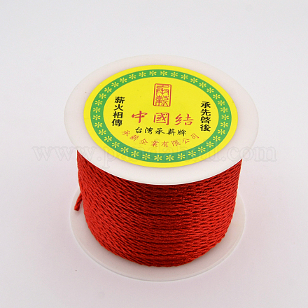 Cordons de fibre de polyester à fil rond OCOR-J001-07-1MM-1