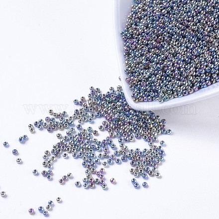 8/0 Grade A Round Glass Seed Beads SEED-Q008-3mm-F1109-1