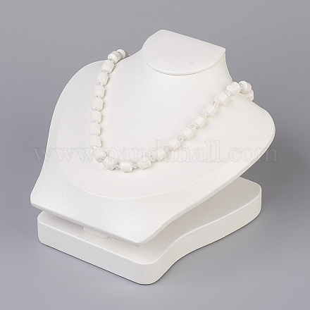 Collar de joyas de cuero de pu muestra NDIS-G007-03-1