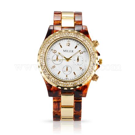 High Quality Stainless Steel with Resin Quartz Watches WACH-N008-13C-1