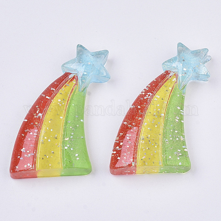 Resin Cabochons CRES-T019-09-1
