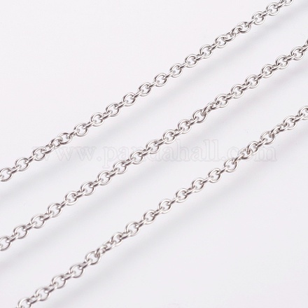 304 Stainless Steel Cable Chains CHS-F003-06P-C-1