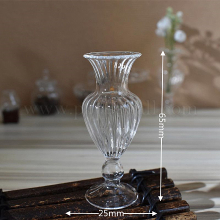 Ornamenti per vasi di vetro in miniatura BOTT-PW0002-083F-1