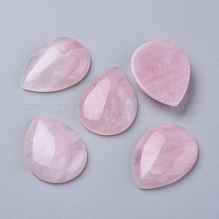 Cabochons de quartz rose naturel X-G-E491-A-03-1