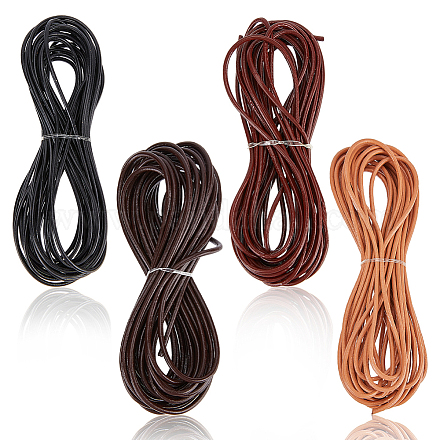 Cowhide Leather Cord WL-WH0008-06-1