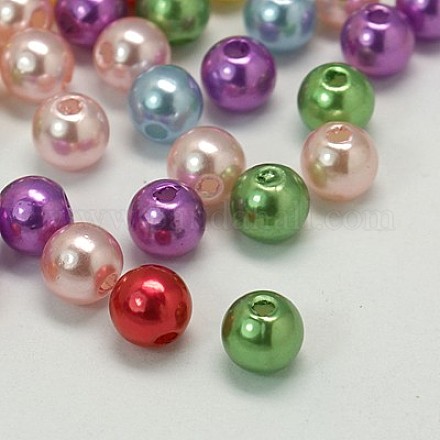 Imitation Pearl Acrylic Beads X-PL610-1
