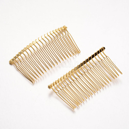 Фурнитура волос гребень золотой железная X-PHAR-Q002-4-1