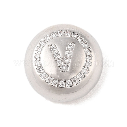Подвески из латуни и кубического циркония KK-Z047-07P-V-RS-1