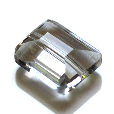 Abalorios de cristal austriaco de imitación SWAR-F060-8x6mm-01-1