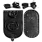 DIY Bags Set, Including PU Leather Bag Materials, Bag Sheets, Straps, Clasps and Findings, Platinum, Black, 260x180x2~5mm, Hole: 6mm