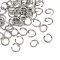 304 Stainless Steel Open Jump Rings, Ring, Stainless Steel Color, 7x1mm, Inner Diameter: 5mm
