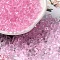 Transparent Acrylic Beads, Top Drilled, Round Suzumaru Beads, Pearl Pink, 5.5x5x4mm, Hole: 1.2mm, about 833pcs/50g