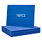 PP Corrugated Hollow Board, Rectangle, Blue, 400x300x3mm