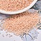 MIYUKI Delica Beads, Cylinder, Japanese Seed Beads, 11/0, (DB1512) Matte Opaque Light Peach, 1.3x1.6mm, Hole: 0.8mm, about 20000pcs/bag, 100g/bag