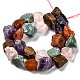 Rough Raw Natural Mixed Gemstone Beads Strands G-J390-B05-3