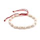 Adjustable Nylon Thread Braided Beads Bracelets BJEW-JB05382-01-1