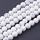 Synthetic Howlite Beads Strands G-E110-6mm-5-1