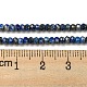 Abalorios de lapislázuli naturales hebras G-F460-06-5