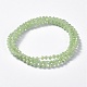 Electroplate Glass Beads Strands EGLA-J147-A-FR01-2