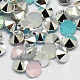 Cabochons de acrílico del Diamante de imitación de Taiwán ACRT-M002-8mm-HM-1
