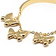 Fashionable 304 Stainless Steel Charm Bracelets for Girls BJEW-K057-01-3