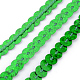Perles de paillette en plastique écologiques X-PVC-Q092-6mm-P50104-4