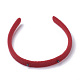 Accessoires pour cheveux accessoires de bande de cheveux en plastique uni OHAR-S195-04B-2