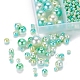 497 pièces 5 style arc-en-ciel abs en plastique imitation perles de perles OACR-YW0001-07E-6