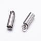 304 Stainless Steel Cord Ends STAS-P161-05-2.5mm-1
