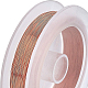 Round Copper Wire for Jewelry Making CWIR-BC0004-0.15mm-02-8