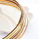 Half Round Brass Wire for Jewelry Making CWIR-WH0003-02-B-5