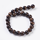 Natural Red Tiger Eye Beads Strands X-G-C076-8mm-1D-2