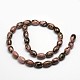 Natural Rhodonite Oval Beads Strands G-F236-02A-3