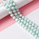 Frosted Natural Glass Beads Strands G-I247-15K-2