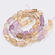 Natural Ametrine Beads Strands G-F568-014-2