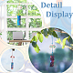 Benecreat 3 pièces 3 carillons éoliens en verre japonais de style DJEW-BC0001-14-7