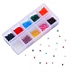 10 Strands 10 Color Glass Beads Strands GLAA-CJ0001-16-6