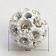 Alloy Middle East Rhinestone Beads RB-E117-12mm-07-1