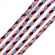 Dreifarbige geflochtene Polyesterschnüre OCOR-T015-B05-1