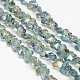 Electroplate Crystal Glass Butterfly Beads Strands EGLA-F041-A11-2