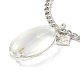 Dandelion Seed Wish Necklace for Teen Girl Women Gift NJEW-Z014-05P-3