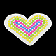 Heart DIY Melty Beads Fuse Beads Sets: Fuse Beads X-DIY-R040-32-3