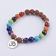 Yoga Chakra Jewelry BJEW-L620-01-2