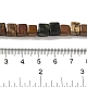 Натуральные нити из бисера пикассо G-Q161-C01-02-5