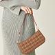 PVC Imitation Leather Bag Handles PURS-WH0005-87KCG-02-5