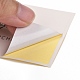 コート紙シールステッカー  単語模様の長方形  ギフト包装用シーリングテープ用  ホワイト  言葉  157x65x0.1mm  ステッカー：150x60mm  50sheets /バッグ DIY-F085-01A-08-4