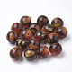 Perles d'acétate de cellulose (résine) KY-Q048-14mm-1412-1