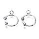 304 Stainless Steel Ear Cuff Findings STAS-S116-308P-1
