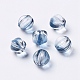 Perles en verre transparentes X-GLAA-L027-K-3