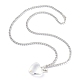 Ожерелье с семенами одуванчика для девочек-подростков NJEW-Z014-02P-2